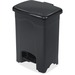 SAF9710BL - Safco Plastic Step-on 4-Gallon Receptacle