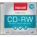 MAX630010 - Maxell CD Rewritable Media - CD-RW - 4x - 700 MB - 1 Pack