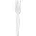 GJO0010430 - Genuine Joe Heavyweight White Plastic Forks
