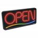 USS3284 - Newon Lighted Open Sign with 3 Color Wave