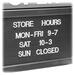 USS3729 - Headline Open/Close Sign Assorted Letters