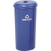 SAF9632BU - Safco Recycling Receptacle with Lid