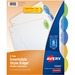 AVE11200 - Avery&reg; Insertable Style Edge(TM) Plastic Dividers, 5 Multicolor Tabs, 1 Set (11200) Style Edge(TM) Plastic Dividers, 5 Multicolor Tabs, 1 Set (11200)