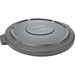 RUB263100GRAY - Rubbermaid Commercial 32-gallon Brute Container Flat Lid