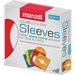 MAX190134 - Maxell CD-401 Multi-Color CD & DVD Sleeve