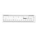 ACM11244 - Acme United Office Desk Acrylic Ruler