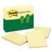 MMM660RPYEL - 3M Recycled Ruled Notes