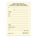 BLIA1603B - Blueline Bilingual Petty Cash Vouchers Pad