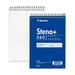 BLIAT12B - Blueline White Paper Wirebound Steno Pad
