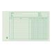 BLIBS86 - Blueline Bilingual Ledger Sheet