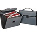 PFXE89069 - Globe-Weis Carrying Case File Folder - Gray, Black