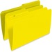 PFXR615YLW - Pendaflex Single Top Vertical Colored File Folder