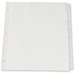 OXFWR2138W - Oxford Heavy Duty Plain Tab Loose Leaf Index Divider