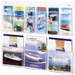 SAF5666CL - Safco Nine Compartment Magazine/Pamphlet Display