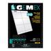 GMXL300 - Gemex Name Badge Refill Sheets