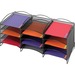 SAF9430BL - Safco 12-Compartment Mesh Desktop Organizer