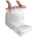GJO01229 - Genuine Joe White Flex Drawstring Trash Liners