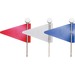 GEMMF375 - Gem Office Products Triangular Map Flags
