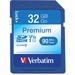 VER96871 - Verbatim 32GB Premium SDHC Memory Card, UHS-I V10 U1 Class 10