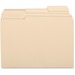 BSN17525 - Business Source 1/3 Cut 1-ply Top Tab Manila Folders