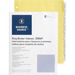 BSN20069 - Business Source Buff Stock Ring Binder Indexes