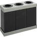 SAF9798BL - Safco At-Your-Disposal 3-bin Recycling Center