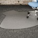 LLR69156 - Lorell L-Workstation Medium-pile Chairmat