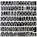 Non-Magnetic Letters & Numbers