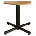 HTW900CROSS30 - Heartwood 9003030MXB 30" Diameter Conference Table Base with Levelers