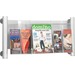 SAF4133SL - Safco Elegant Luxe Magazine Wall Rack