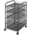 SAF5213BL - Safco Onyx Mesh File Cart