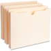 BSN65798 - Business Source Full Height Sides Manila File Pockets