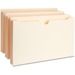 BSN65802 - Business Source Full Height Sides Manila File Pockets