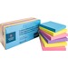 BSN36615 - Business Source 3x3 Extreme Colors Adhesive Notes
