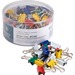 BSN65360 - Business Source Colored Fold-back Binder Clips