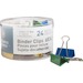 BSN65362 - Business Source Colored Fold-back Binder Clips