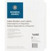 BSN16482 - Business Source 3-Hole Punched Laser Index Tabs