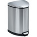SAF9685SS - Safco Hands-free Step-on Stainless Receptacle