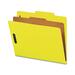 NATSP17204 - Nature Saver 1-Divider Recycled Classification Folders