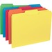 BSN43561 - Business Source 1/3-cut Colored Interior File Folders