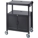SAF8943BL - Safco Steel Adjustable AV Carts