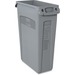 RUB354060GRAY - Rubbermaid Commercial Slim Jim with Venting Channels