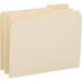 BSN16515 - Business Source 1/3-cut 1-ply Tab File Folders