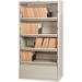 LLR43512 - Lorell Receding Lateral File with Roll Out Shelves