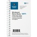 BSN10971 - Business Source Side Wirebound Ruled Memo Book