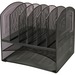 LLR37523 - Lorell Steel Horiz/Vertical Mesh Desk Organizer