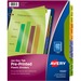 AVE11331 - Avery&reg; Preprinted Plastic Dividers, 12-Tab Set, Jan.-Dec., Multicolor (11331)