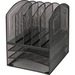 LLR95255 - Lorell Steel Mesh 3/5 Tray Desktop Organizer