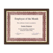 FST83903 - First Base Recognition Certificate Frame