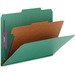 NATSP17222 - Nature Saver 1-Divider Color Classification Folders